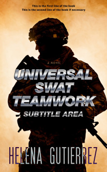 Pre Made Book Cover Night Rider