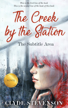 Pre Made Book Cover Bright Gray