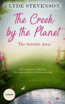 Pre Made Book Cover Clover