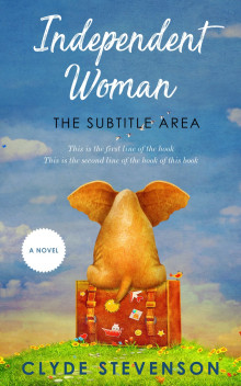 Pre Made Book Cover Hippie Blue