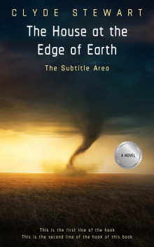 Pre Made Book Cover Harvest Gold