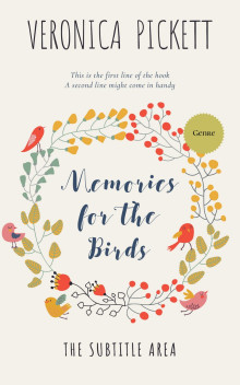 Pre Made Book Cover Pampas