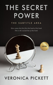 Pre Made Book Cover Cocoa Brown