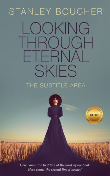 Pre Made Book Cover Sirocco