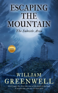 Pre Made Book Cover Chambray