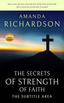 Pre Made Book Cover Ebony