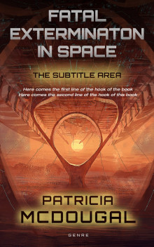 Pre Made Book Cover Cocoa Bean