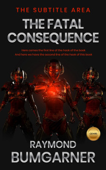 Pre Made Book Cover Cocoa Brown