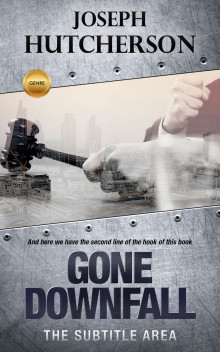 Pre Made Book Cover French Gray