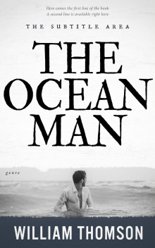 Pre Made Book Cover Shark