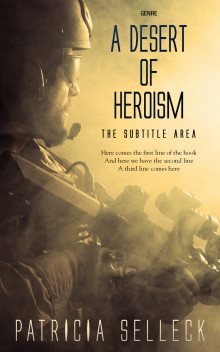 Pre Made Book Cover Harvest Gold