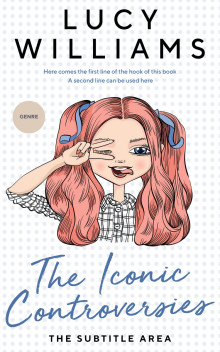 Pre Made Book Cover Ebony Clay