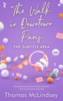 Pre Made Book Cover Lilac Bush