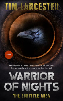 Pre Made Book Cover Cocoa Brown