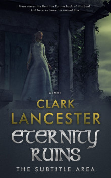 Pre Made Book Cover Ebony Clay