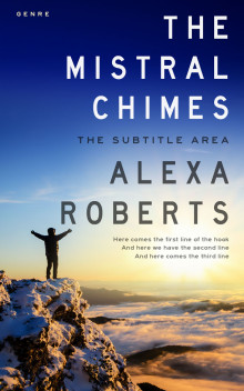 Pre Made Book Cover Stark White