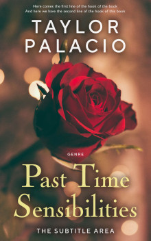 Pre Made Book Cover Taupe