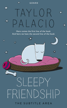 Pre Made Book Cover Blue Bayoux