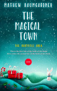 Pre Made Book Cover Atoll