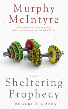 Pre Made Book Cover Concrete