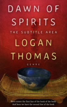 Pre Made Book Cover Mocha