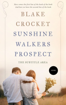 Pre Made Book Cover Merino