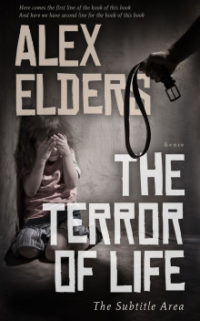 Pre Made Book Cover Silver Rust