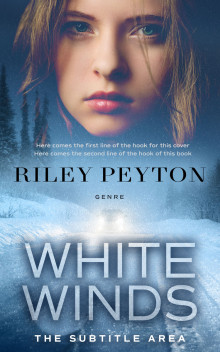 Pre Made Book Cover Blue Bayoux