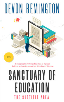 Pre Made Book Cover Satin Linen