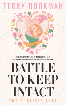 Pre Made Book Cover Linen