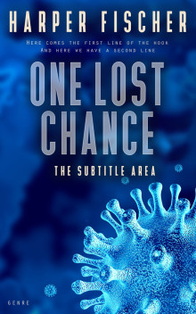 Pre Made Book Cover Catalina Blue