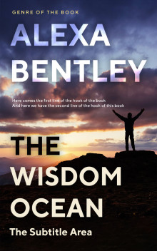 Pre Made Book Cover Steel Gray