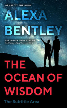 Pre Made Book Cover Puce