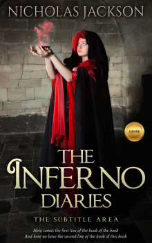 Pre Made Book Cover Brandy Rose