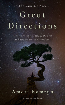 Pre Made Book Cover Thunder