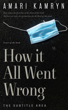 Pre Made Book Cover Cod Gray