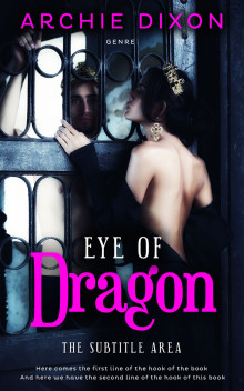 Pre Made Book Cover Light Orchid