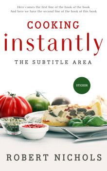 Pre Made Book Cover Tom Thumb