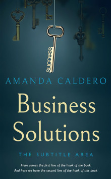 Pre Made Book Cover Blue Dianne