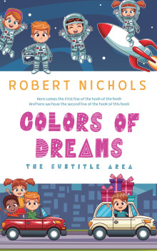 Pre Made Book Cover Blue Bayoux