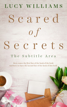 Pre Made Book Cover Pearl Bush