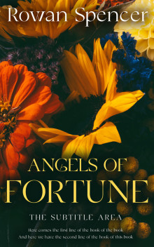 Pre Made Book Cover Ochre