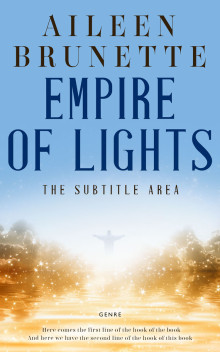 Pre Made Book Cover Cornflower