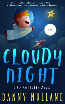 Pre Made Book Cover Blue Zodiac