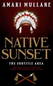 Pre Made Book Cover Indian Khaki