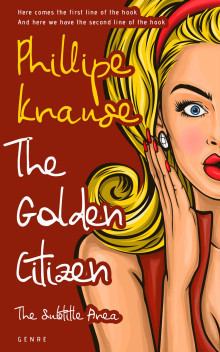 Pre Made Book Cover Sandy brown