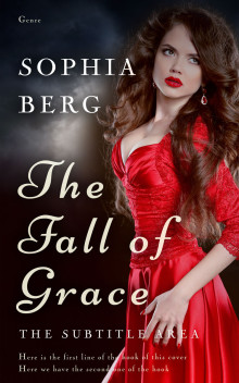 Pre Made Book Cover Chestnut Rose