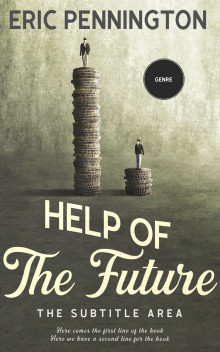 Pre Made Book Cover Fuscous Gray