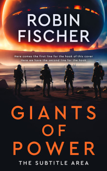 Pre Made Book Cover Burning Sand