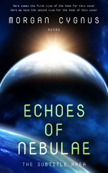 Pre Made Book Cover Ebony